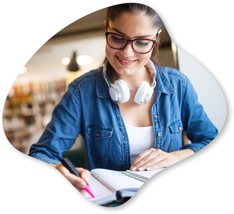 Students preparing for IELTS exam